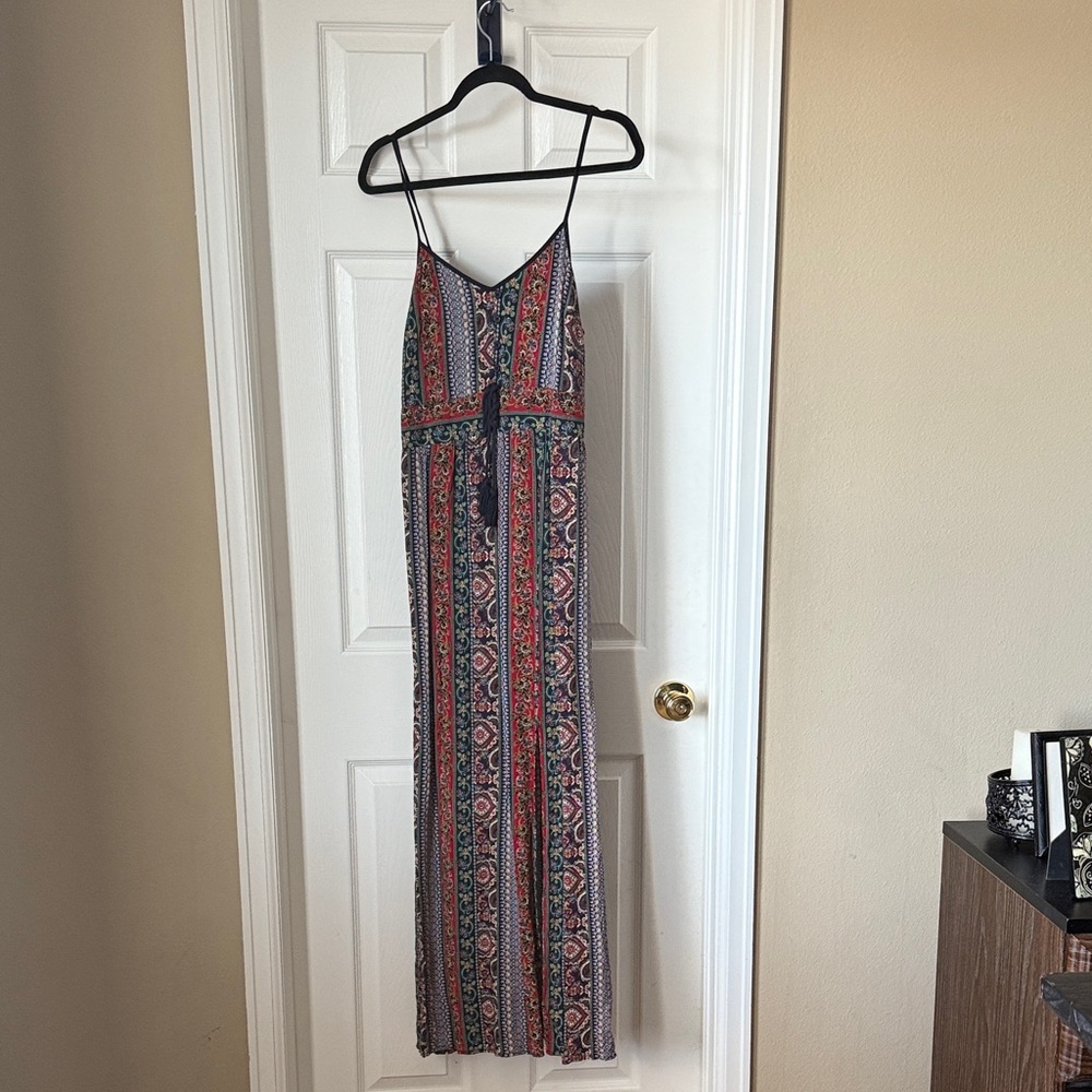 Xhilaration Multicolor Patterned Maxi Dress